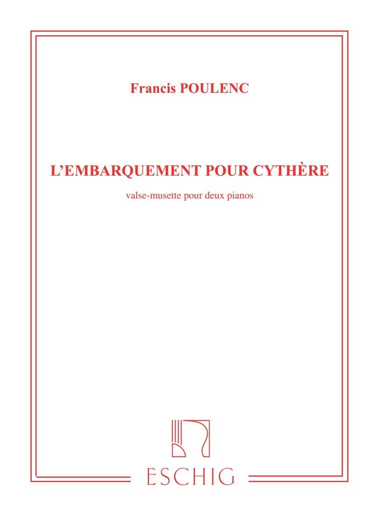 L' Embarquement pour Cythère